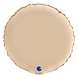 Grabo Cream satin helium balloon round | 46 cm