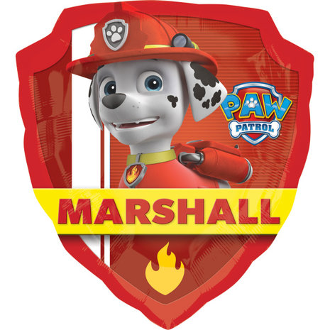 Anagram Supershape Paw Patrol balloon Chase and Marshall 63x68cm | per piece