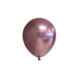 WeFiesta Roségoldene Chromballons, 13 cm | 100 Stück