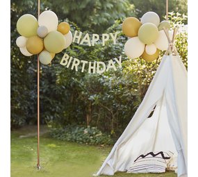 Ginger Ray Let's go Wild Happy Birthday Balloon Kit |  per kit