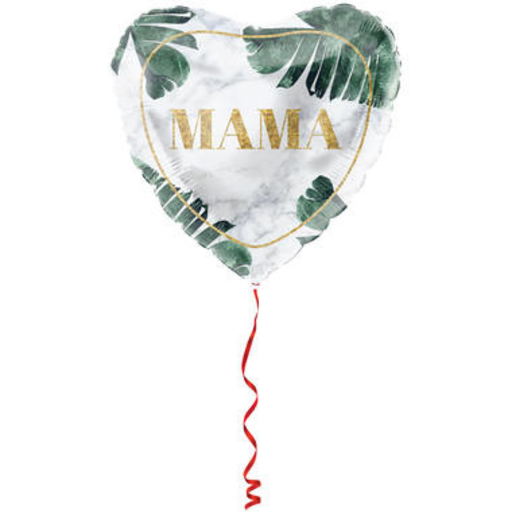 Sluit een verzekering af Baron Grootste Heliumballon met de tekst Mama | 45cm | per stuk | Tuf-Tuf Nederland