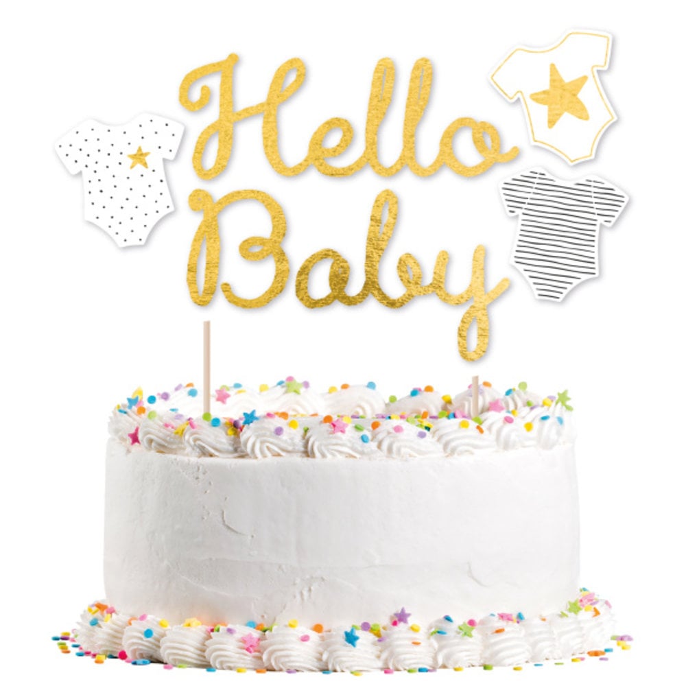 Amscan Hallo Baby Tortenaufsatz