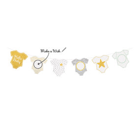 Amscan Hallo Baby Girlande | 260 cm