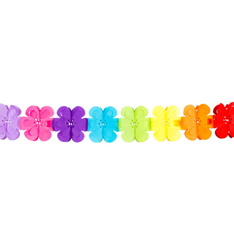 Boland Flower Power Paper Garland | 4 meters