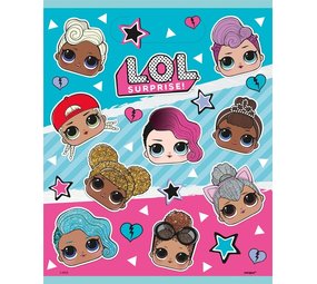 Unique Party LOL Surprise Handout Bags 16x23cm | 8 pieces
