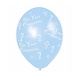 Amscan Blue Communion balloons | 6 pieces