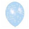 Amscan Blaue Kommunionsballons | 6 Stück Amscan Blaue Kommunionsballons | 6 Stück