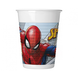 Procos Party Spider-Man Crime Fighter Cup Plastic 200ml | 8 pieces
