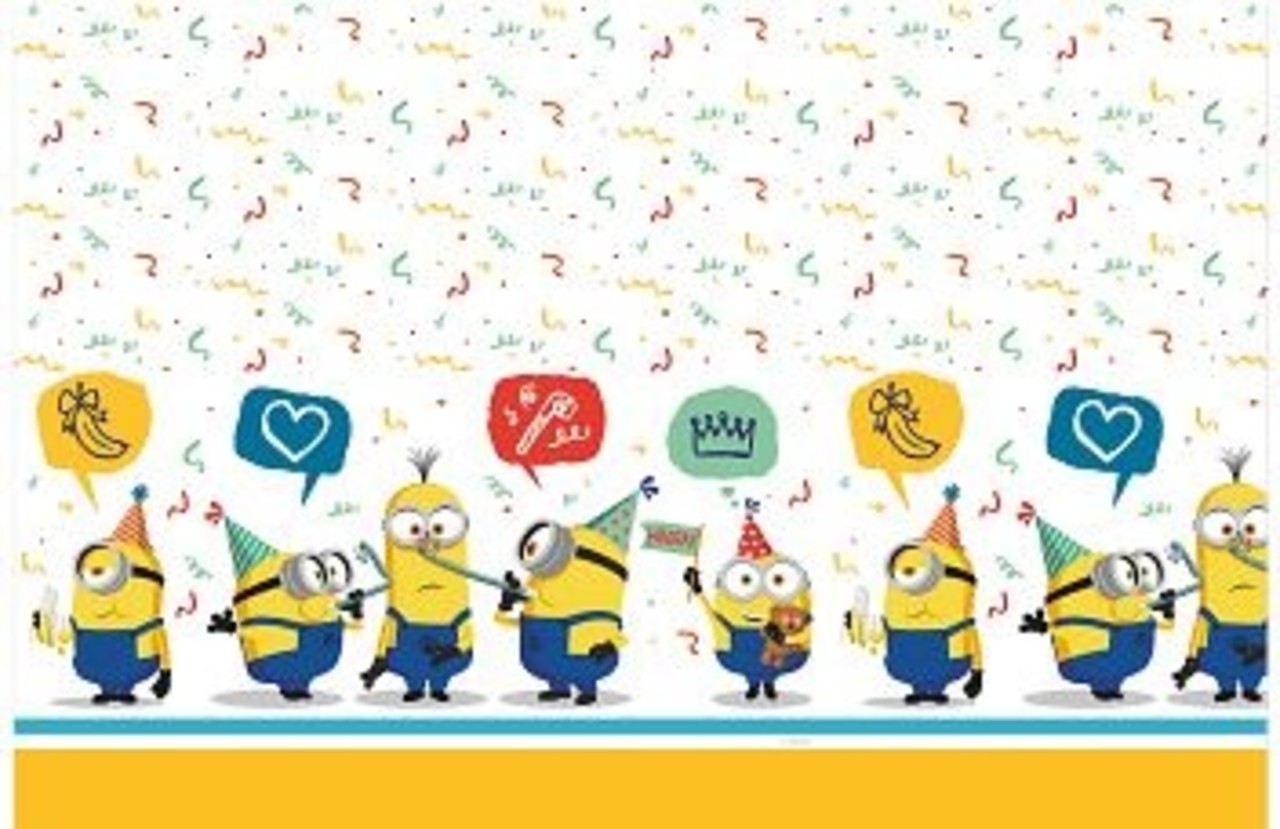 Procos Party Minions The Rise of Gru tablecloth 120x180cm | per piece