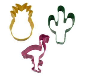 Anniversary House Tropical Cookie Cutters | 3 pieces