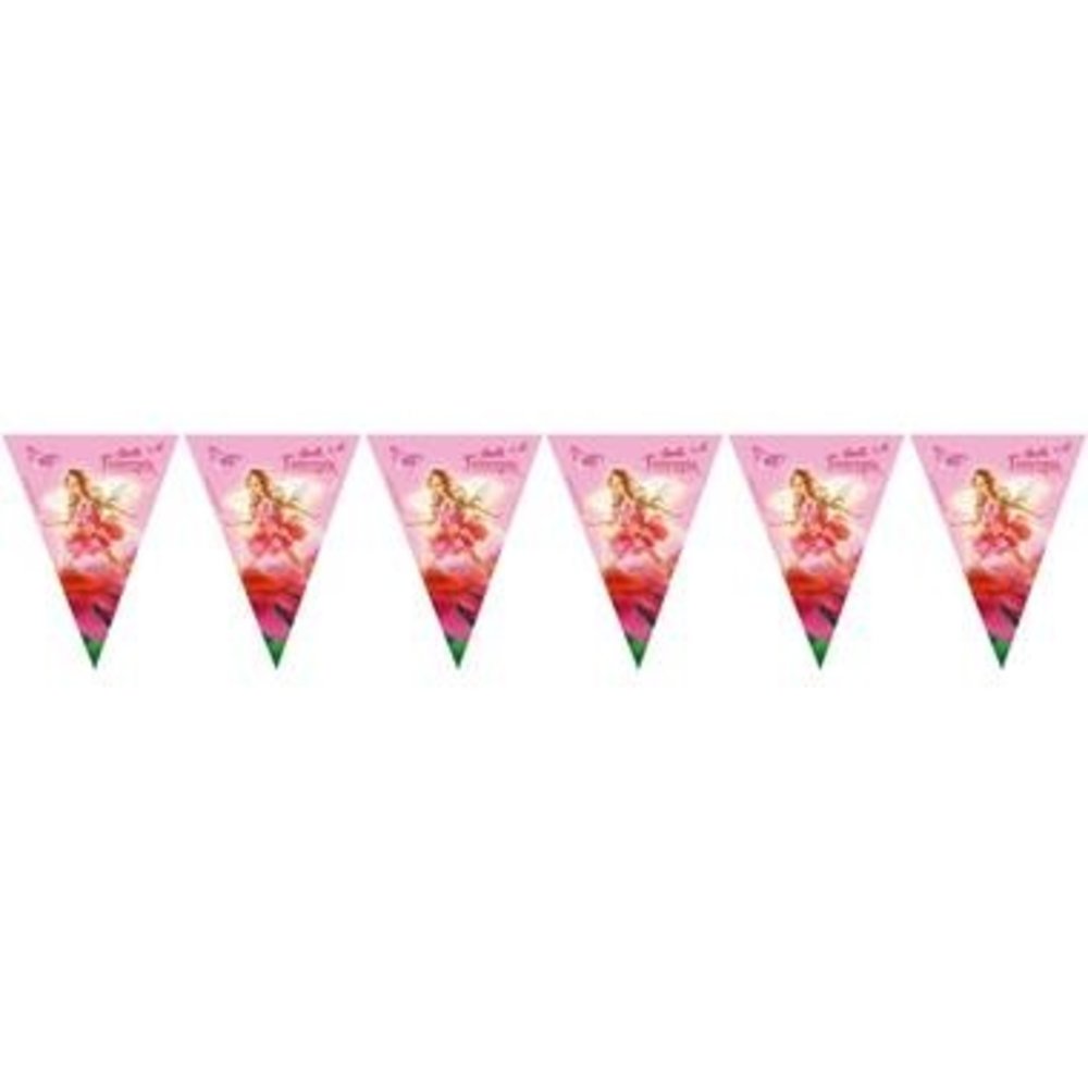 Procos Party Guirlande de fanions Barbie Fée | 4 mètres