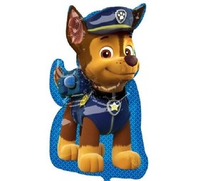 Anagram Paw Patrol supershape ballon Chase 58x78cm | per stuk Anagram Paw Patrol supershape ballon Chase 58x78cm | per stuk