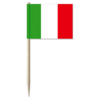 WeFiesta Brochettes drapeau italien | 50 pièces WeFiesta Brochettes drapeau italien | 50 pièces