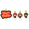 Amscan Bougies pour gâteau Harry Potter | 4 pièces Amscan Bougies pour gâteau Harry Potter | 4 pièces