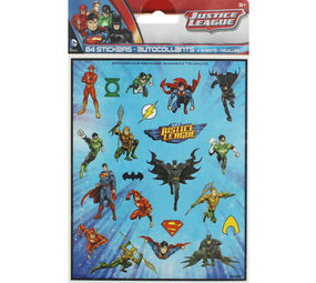 Unique Party Superhero Justice League Stickers | 84 pieces