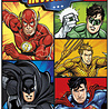 Unique Party Superhero Justice League Invitation | 8 pieces