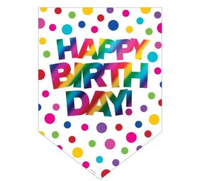 Creative Converting Regenboog Deurhanger | 46x89cm Creative Converting Regenboog Deurhanger | 46x89cm