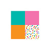 Creative Converting Servetten regenboog 25x25cm | 20 stuks Creative Converting Servetten regenboog 25x25cm | 20 stuks
