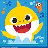 Amscan Baby Shark Servietten 33x33cm | 16 Stück Amscan Baby Shark Servietten 33x33cm | 16 Stück