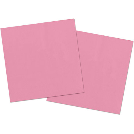Light pink napkin 33x33cm | 20 pieces