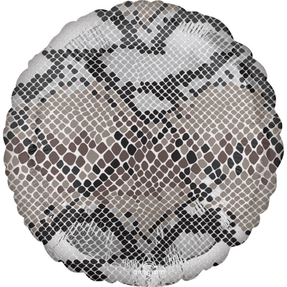 Amscan Folienballon mit Schlangenmuster, 45 cm | pro Stück