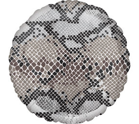 Amscan Slangen Print Folie Ballon 45cm | per stuk Amscan Slangen Print Folie Ballon 45cm | per stuk