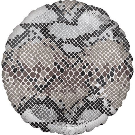 Amscan Folienballon mit Schlangenmuster, 45 cm | pro Stück