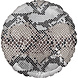 Amscan Snake Print Foil Balloon 45cm | per piece