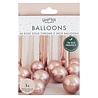 Ginger Ray 40 chromfarbene Ballons in Roségold | pro Set