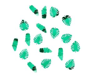 Hootyballoo Confetti tropische bladeren | 14 gram Hootyballoo Confetti tropische bladeren | 14 gram