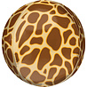 Amscan Ballon Orbz imprimé girafe | 38 cm Amscan Ballon Orbz imprimé girafe | 38 cm