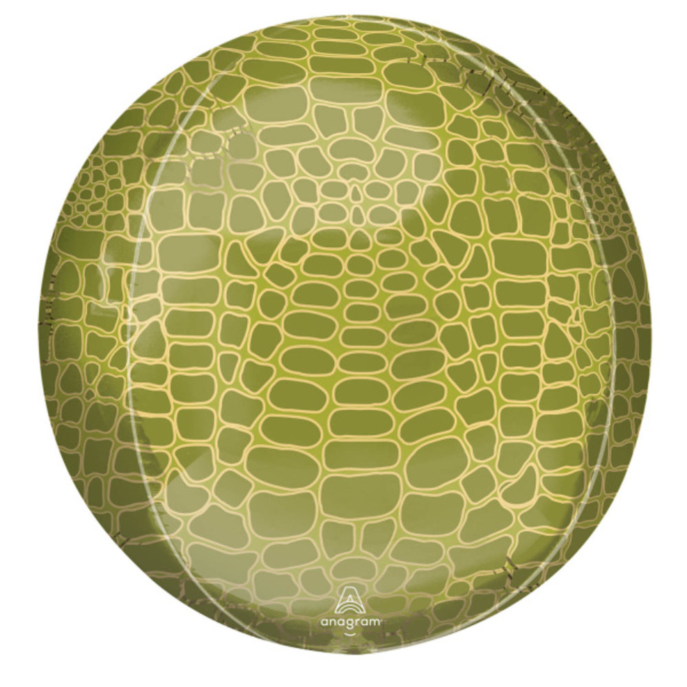 Amscan Orbz Ballon mit Krokodilmuster | 38 cm