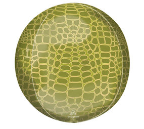 Amscan Orbz Ballon mit Krokodilmuster | 38 cm