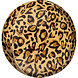 Amscan Orbz-Ballon mit Leopardenmuster | 38 cm