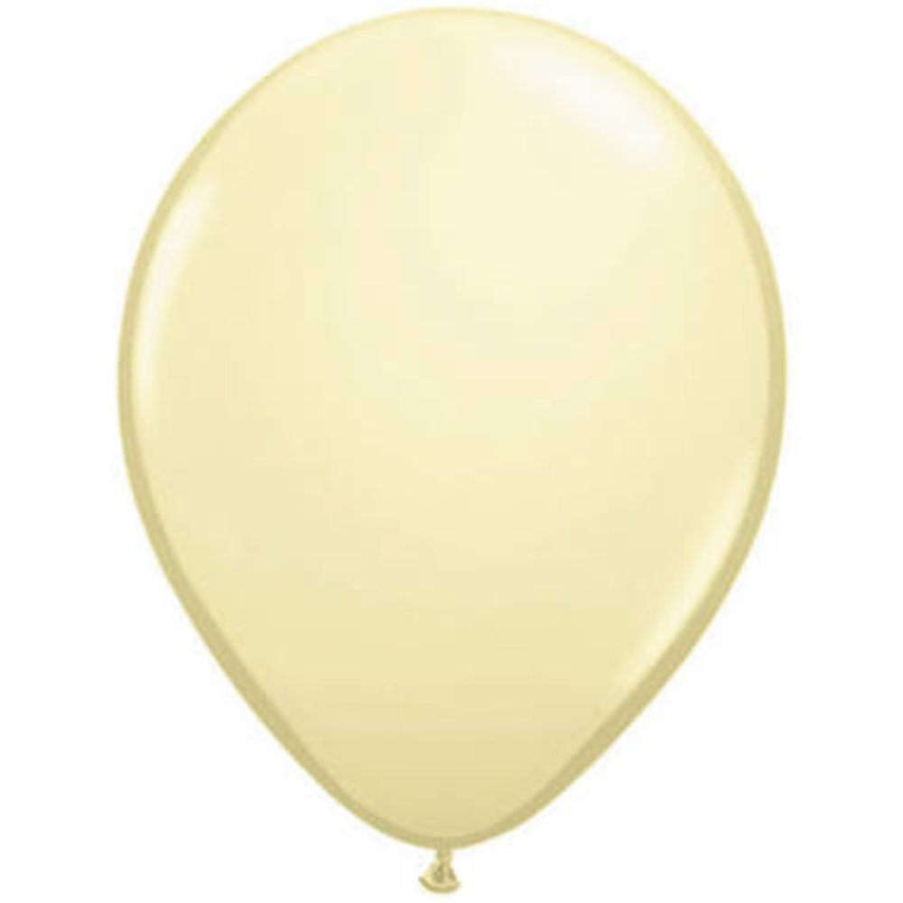 Folat Metallic-Elfenbein-Luftballons 13 cm | 20 Stück