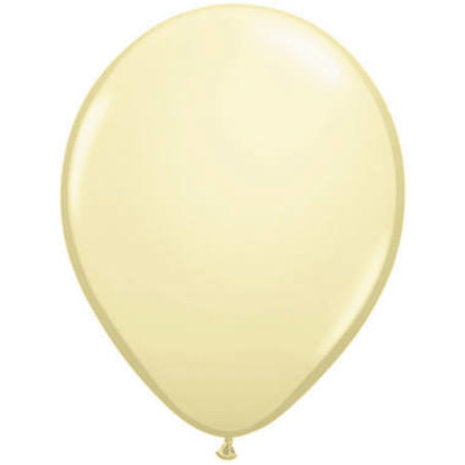 Folat Metallic-Elfenbein-Luftballons 13 cm | 20 Stück