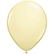 Folat Metallic-Elfenbein-Luftballons 13 cm | 20 Stück