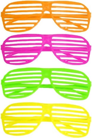 Henbrandt Neon shutter glasses | per piece