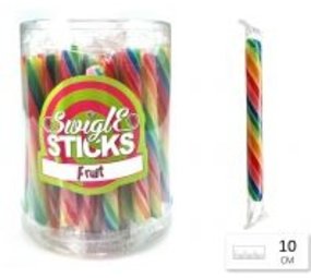 Felko Swigle sticks Fruit Regenboog 10 gr. | 50 stuks in silo Felko Swigle sticks Fruit Regenboog 10 gr. | 50 stuks in silo