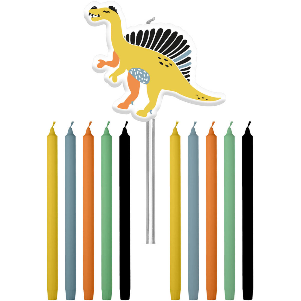 Folat Dino Roars Kuchenkerzen | 11 Stück