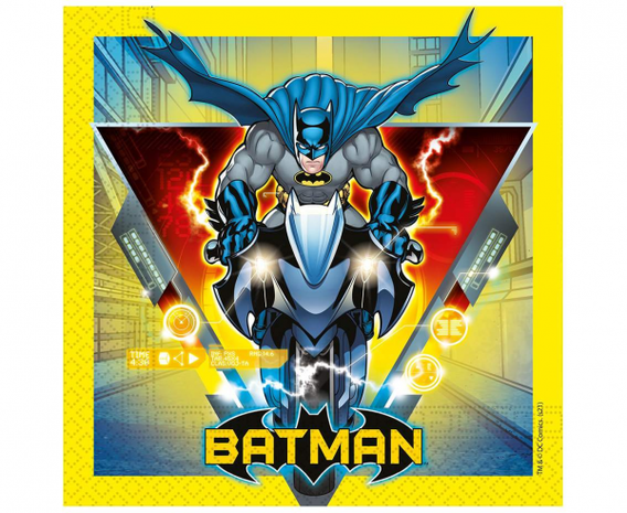 Procos Party Batman Rogue Rage Servetten 33x33cm | 20 stuks Procos Party Batman Rogue Rage Servetten 33x33cm | 20 stuks
