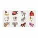 LG Imports Temporäre Tattoos mit Bauernhoftieren | 12 Sets mit je 12 Tattoos