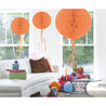 Folat Honeycomb bal Zalm Roze 30cm | per stuk