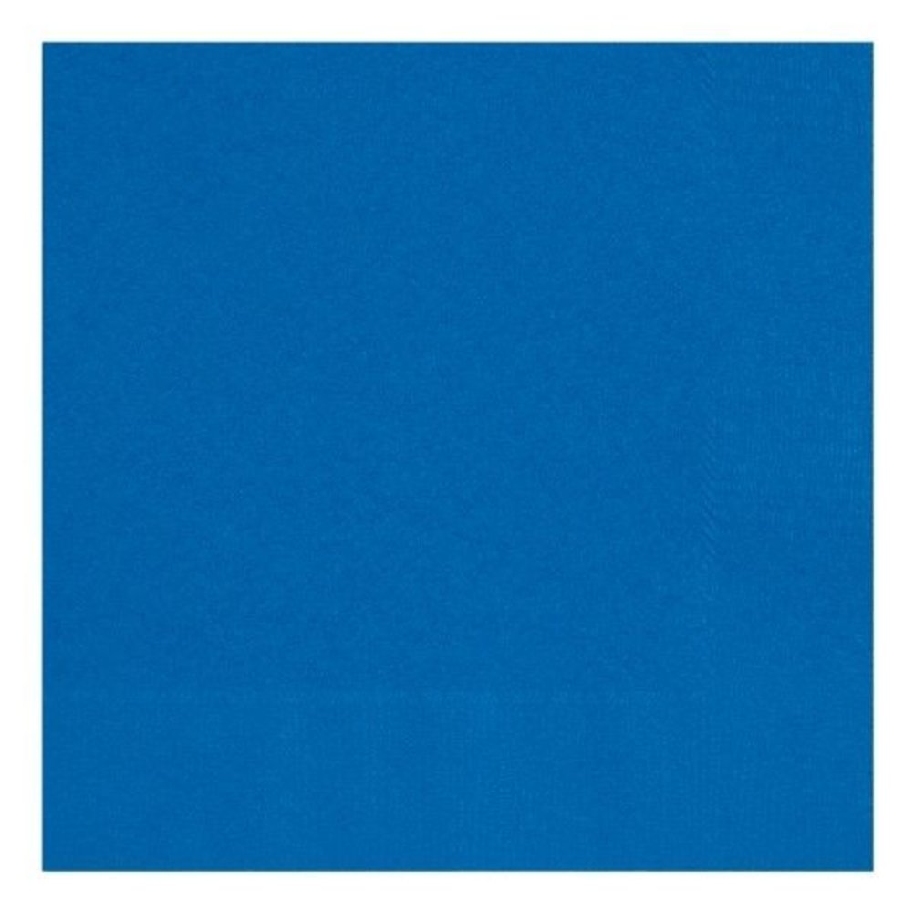 Unique Party Blaue Servietten 33x33cm | 50 Stück