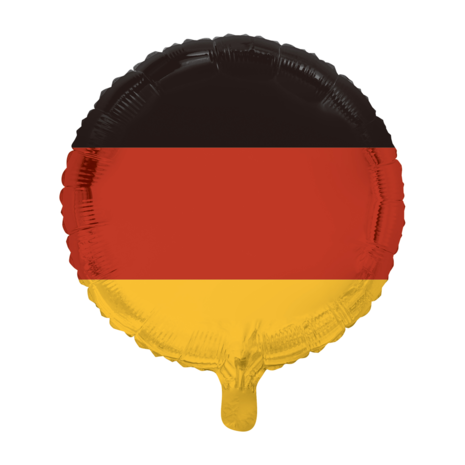 WeFiesta Helium balloon German flag 45cm | per piece WeFiesta Helium balloon German flag 45cm | per piece
