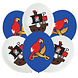 Amscan Pirate Map Balloons 27cm | 6 pieces