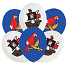 Amscan Ballons Carte de Pirate 27 cm | 6 pièces Amscan Ballons Carte de Pirate 27 cm | 6 pièces