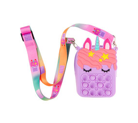 LG Imports Einhorn Pop It Bag 13x9x4cm | pro Stück