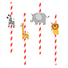 Boland Safari Kids Strohhalme 20 cm | 6 Stück Boland Safari Kids Strohhalme 20 cm | 6 Stück
