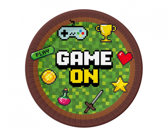 Godan Assiettes de jeu 18 cm | 6 pièces
